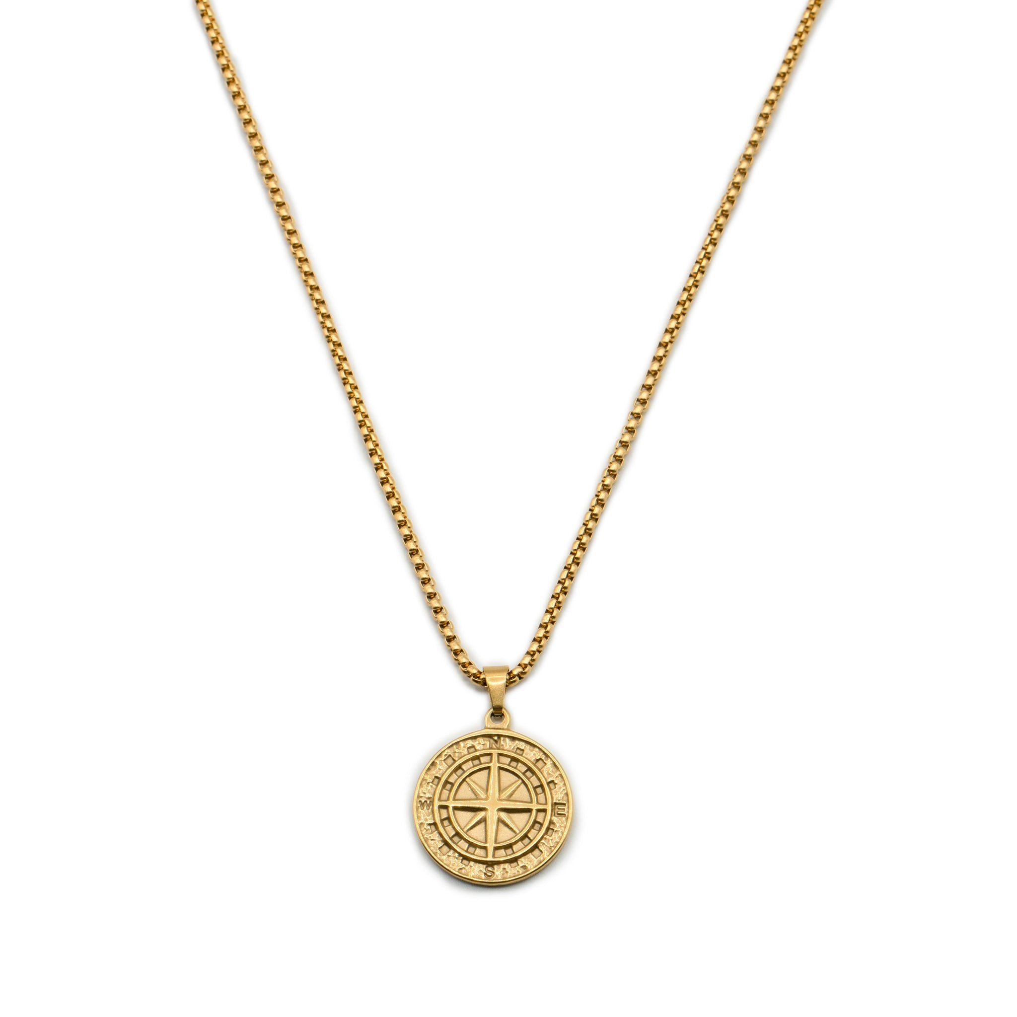 Compass Pendant (Golden)