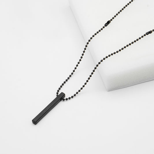 Bar Locket (Black)